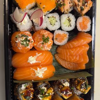 1. Sushi Matsu - 28uni.  (20 Frio+8 quente)