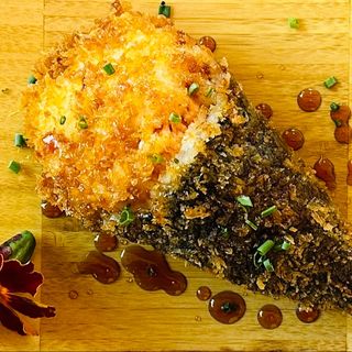 Temaki de Salmão Frito