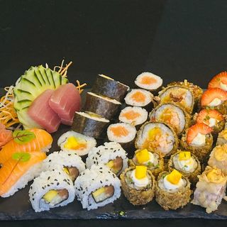 Combinados Sushi Frios e Quentes (34 Unidades)