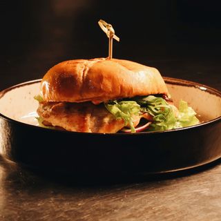 Hamburger peito de Frango