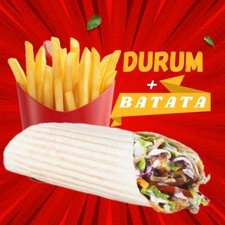 Combo Durum Kebab + Batata