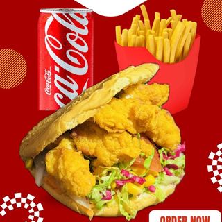 Menu Crispy Chicken Doner