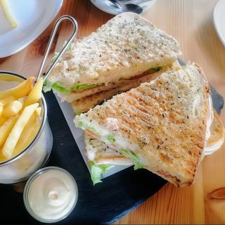 Tosta de Atum para Um