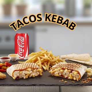 FRENCH TACOS KEBAB DE CARNE MENU