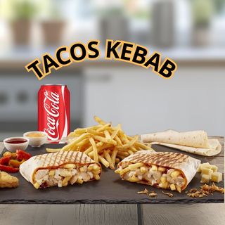 FRENCH TACOS KEBAB DE FRANGO MENU