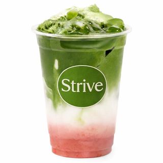 Iced Matcha Latte de Morango