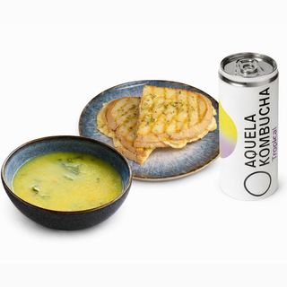 Sopa + Tosta + Bebida