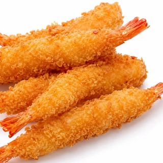 bread crumbed  prawn tempura(4 unid.)