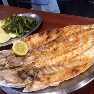 Robalo grelhado