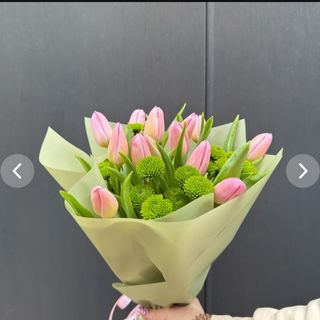 Buquê de Tulipas Rosa