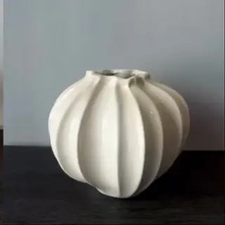 Jarra Decorativa Orgânica Branca
