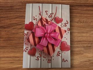 Saco alusivo ao dia dos Namorados