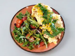 Tosta de ovos mexidos