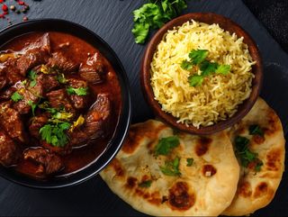 Mutton Curry (with Rice)