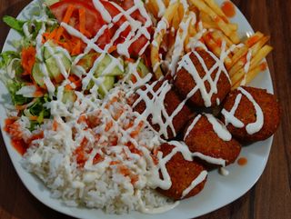 Falafel Platter Combo