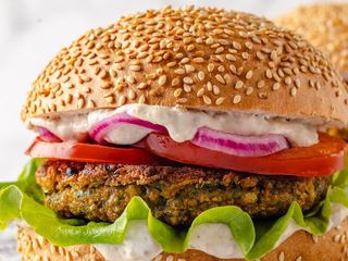 Falafel Burger Combo