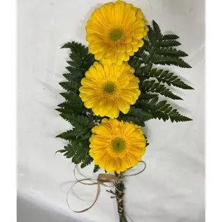 3 gerberas