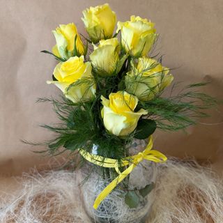 Jarra com rosas
