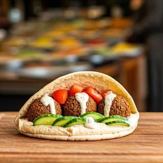 Menu Falafel Pita