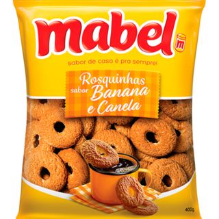 Rosquinha de Banana e Canela - Mabel 350g