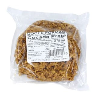 Cocada Preta DOCES FORMAS 80g