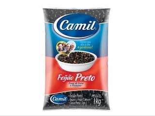 Feijão preto camil 1kg
