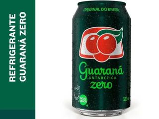 Guaraná zero antárctica lata 330ml