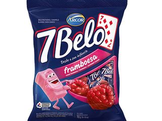 Bala 7 Belo Framboesa 100g
