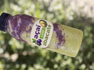 Batido de açai com abacate