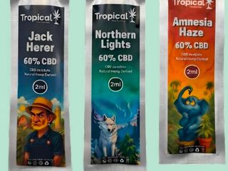 Vape CBD tropical bud 60% Jack Herer