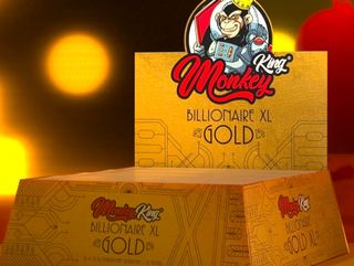 Mortalhas KS Billionaire Gold+Filtros King Monkey, c/Iman