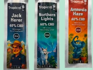 Vape CBD tropical bud 60% Northern Lights