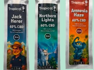 Vape CBD tropical bud 60% Amnesia Haze