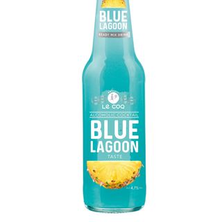 cocktail le coq blue lagoon 0.33l
