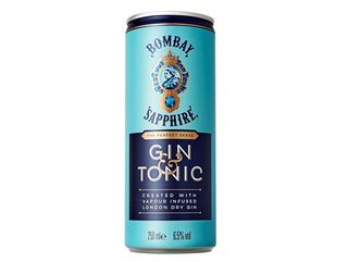 gin tónico bombay sapphire lata 0.25l