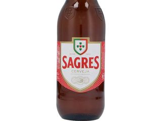 Sagres Cerveja Nacional Branca garrafa 1 L