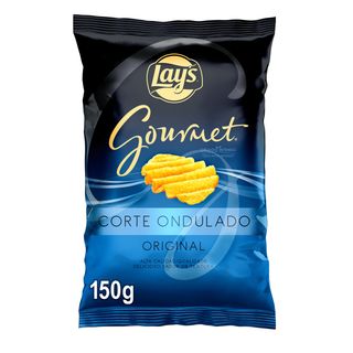 Lays gourmet Corte ondulado original