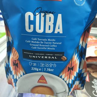 Delta Q Café moído de Cuba 220g