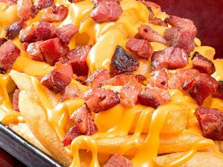 Batata cheddar e bacon