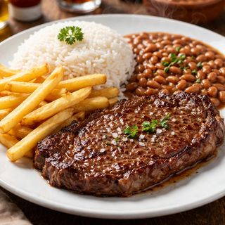 Meia dose - Bifes de vaca