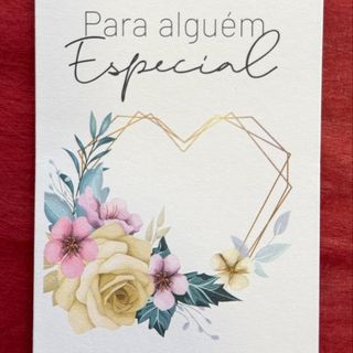 Cartão "Para alguém especial"