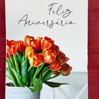 Cartão "Feliz aniversário"