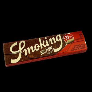 Mortalhas Smoking Brown King+Filtro