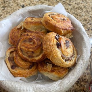 5x Caracóis de Uva Passa