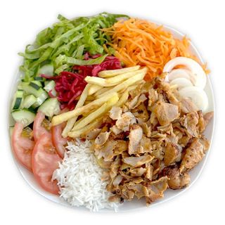 Kebab prato Menu
