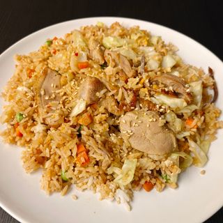 Arroz Chau Chau com Pato