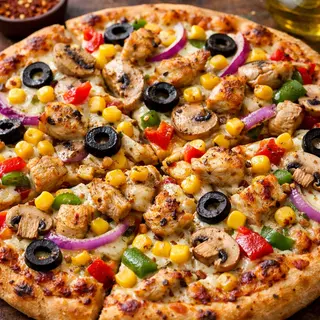 Tandoori pizza