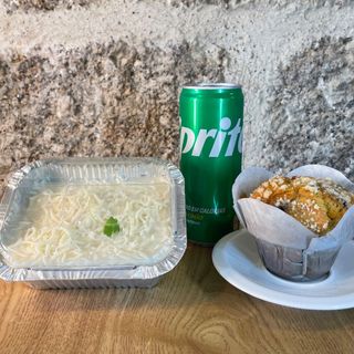 Menu Lasanha Camarão