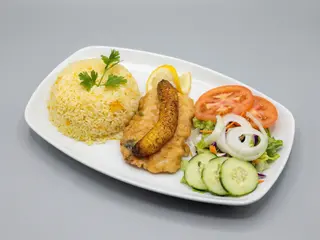 Espada com Banana Frita