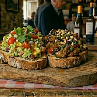 Duo de bruschetta